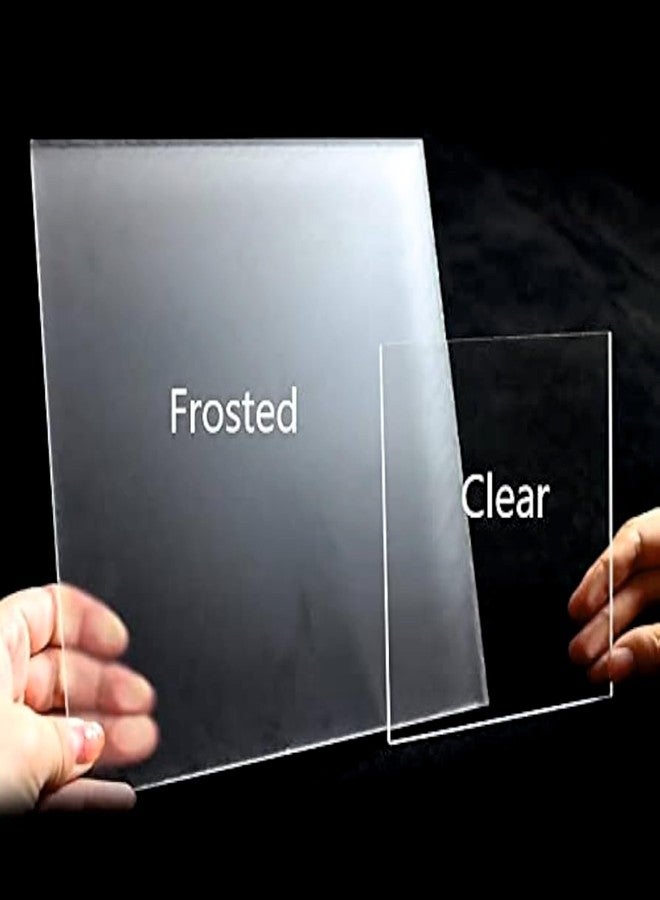 NEILL® Acrylic Frosted Sheets, 3mm Thickness, SIZE 12" X 12" Pack of 1 pc, Frosted, Suitable for Painting, Handicrafts, DIY Projects, Signage, Photo Frame, Craft, Aquarium, Display - Image 2